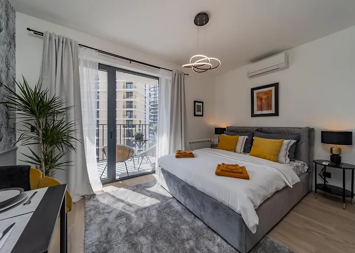 Chic On The Belgrade's Waterfront 公寓 贝尔格莱德